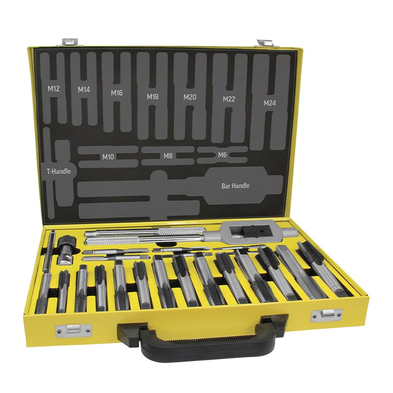 ALPHA TAP SET METRIC COARSE HSS M6-M24 22 PIECE PLUS BONUS ALT005